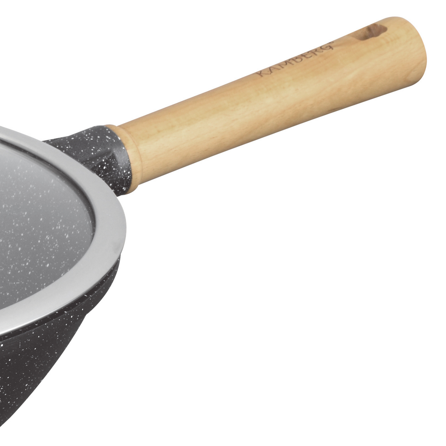 WOK 32 CM CAST ALUMINUM KAMBERG®