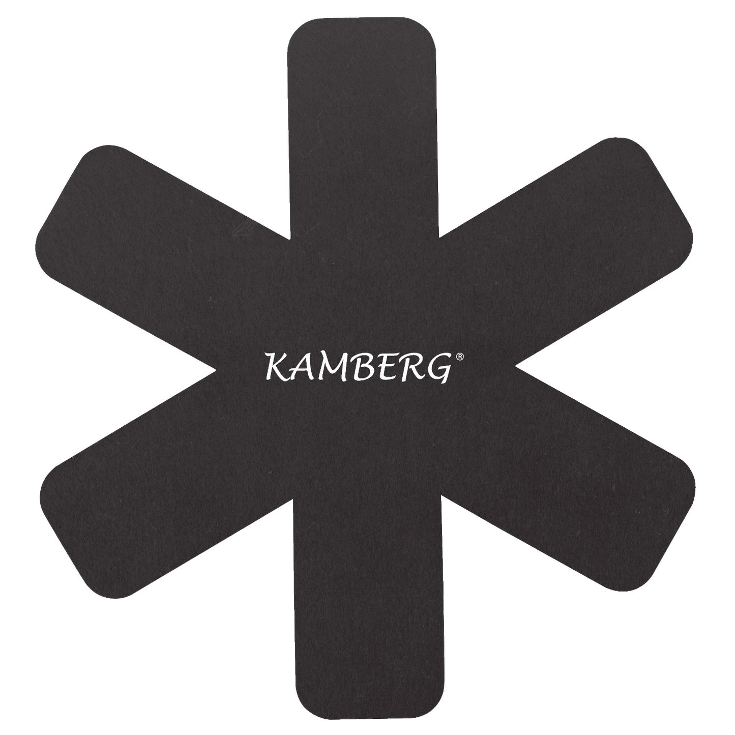 SET DE 4 FEUTRINES NOIRES KAMBERG®