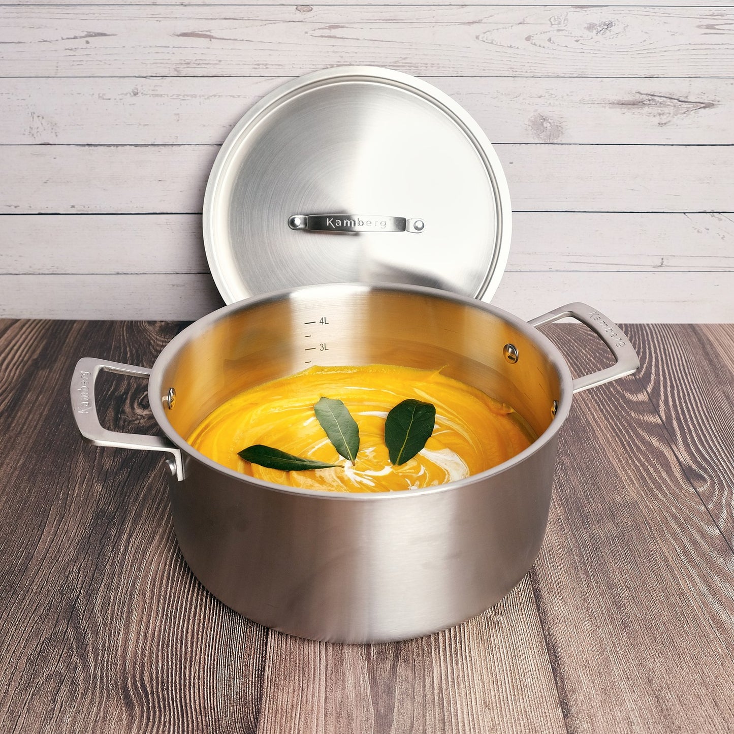 FAITOUT 24 CM INOX 18/10 TRIPLY - KAMBERG®