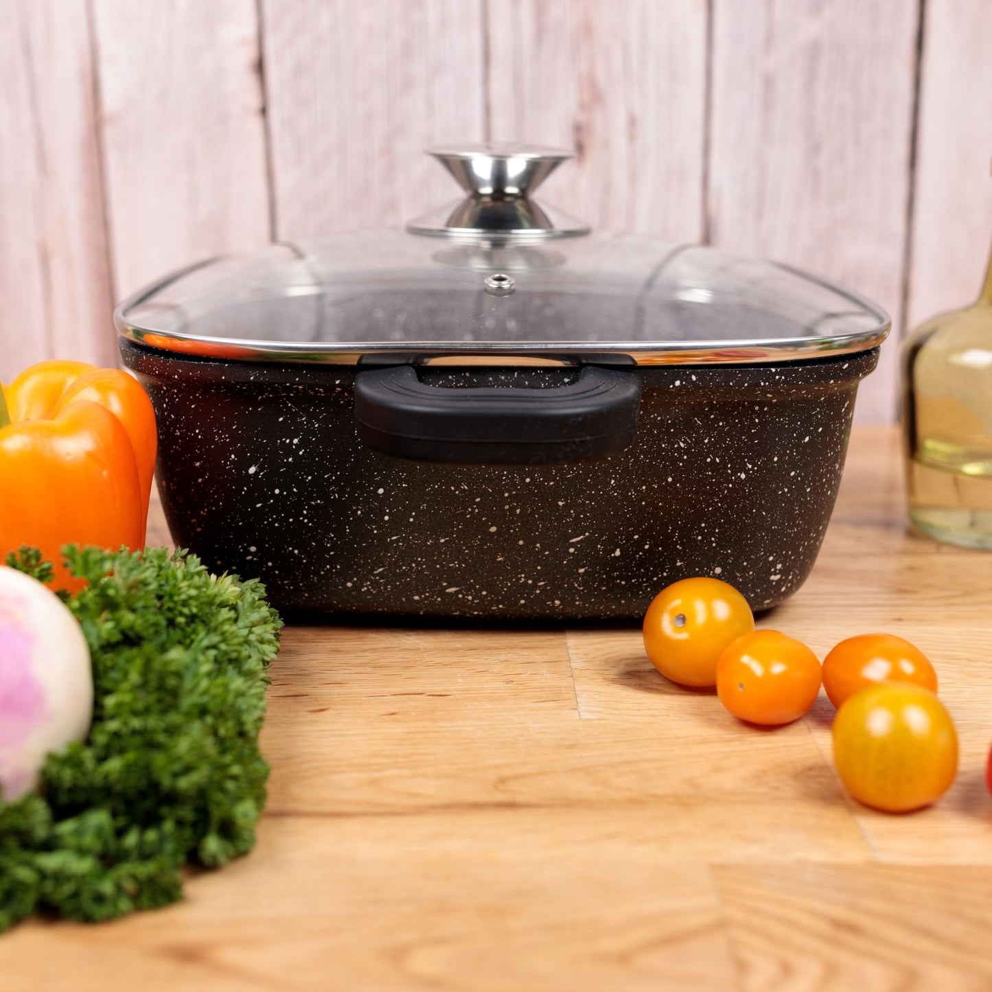SQUARE STOT POT 32x32 CM CAST ALUMINUM KAMBERG®