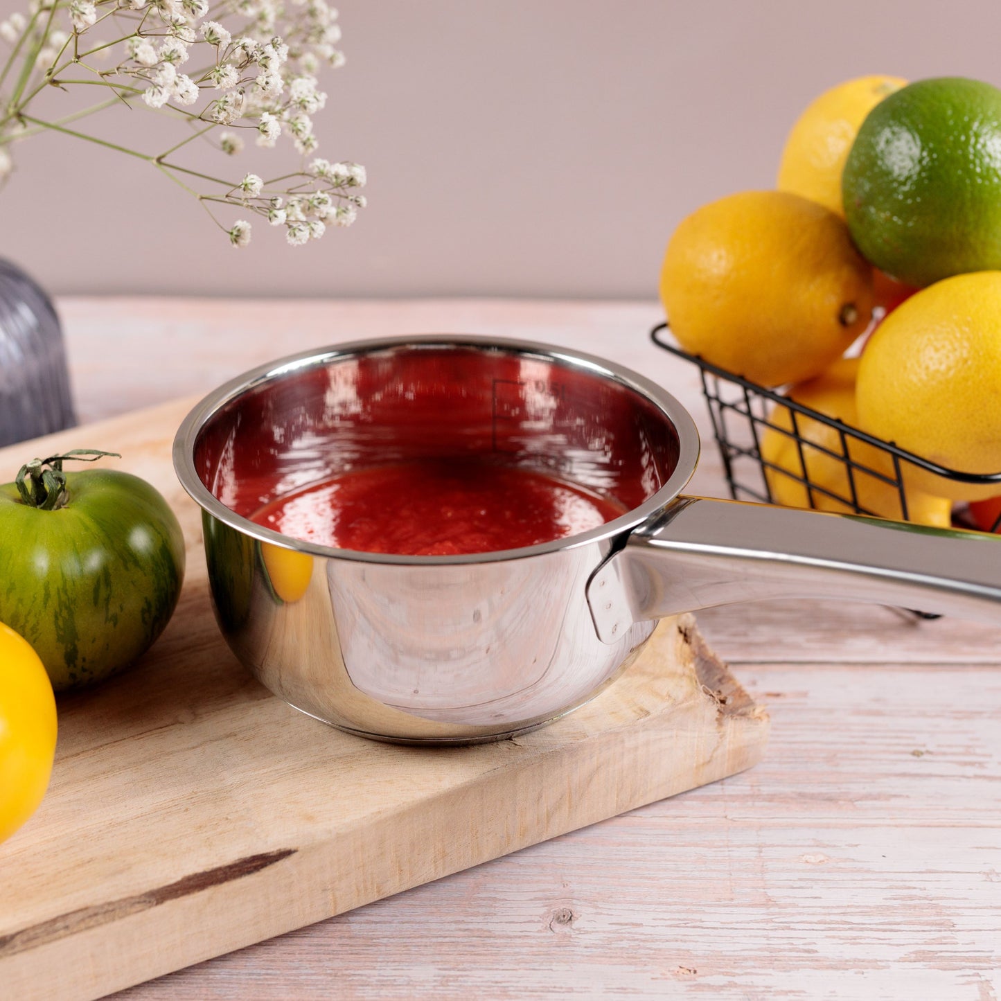 SERIES OF 5 KAMBERG® STAINLESS STEEL PANS