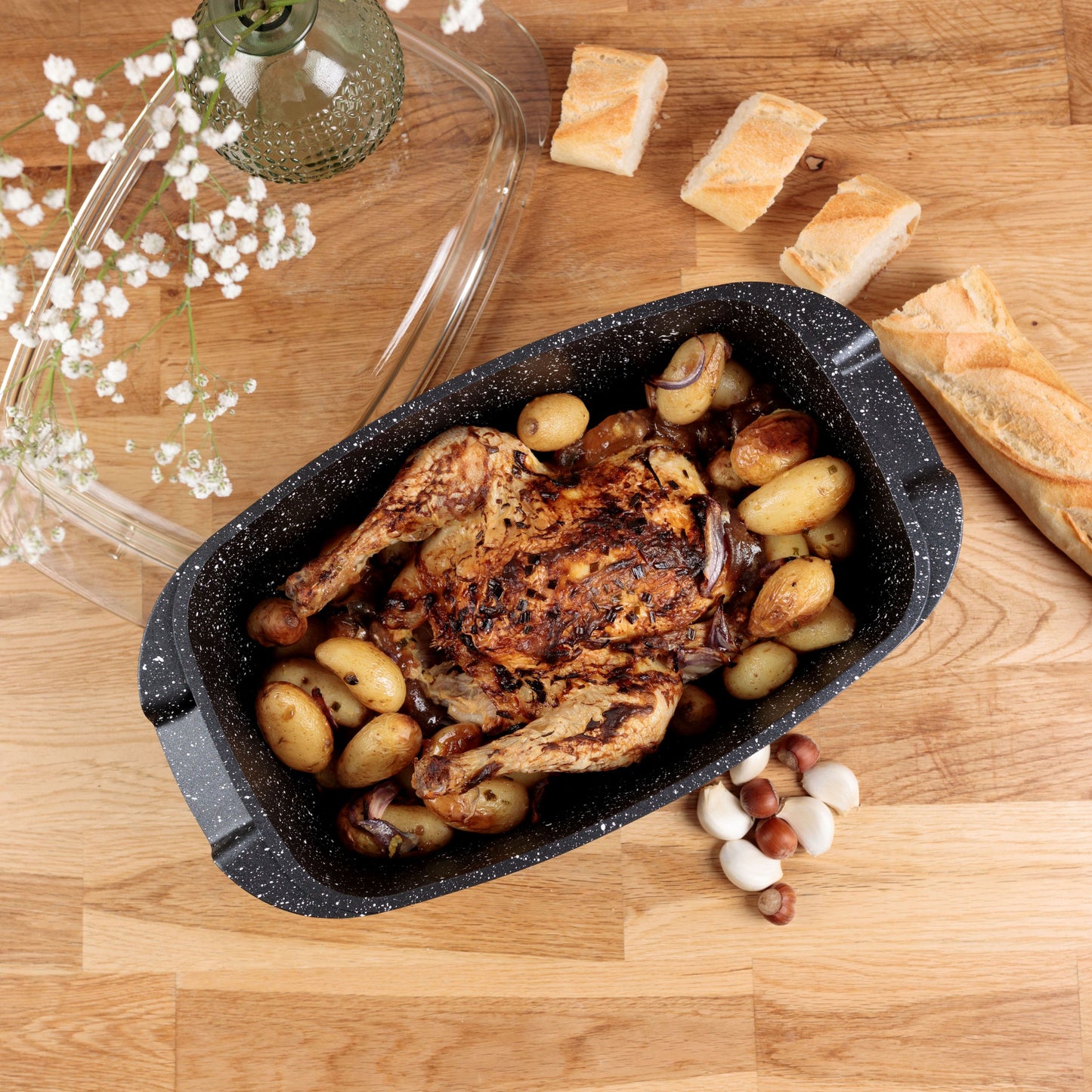 OVEN DISH - ROASTER 40*22 CM CAST ALUMINUM KAMBERG®