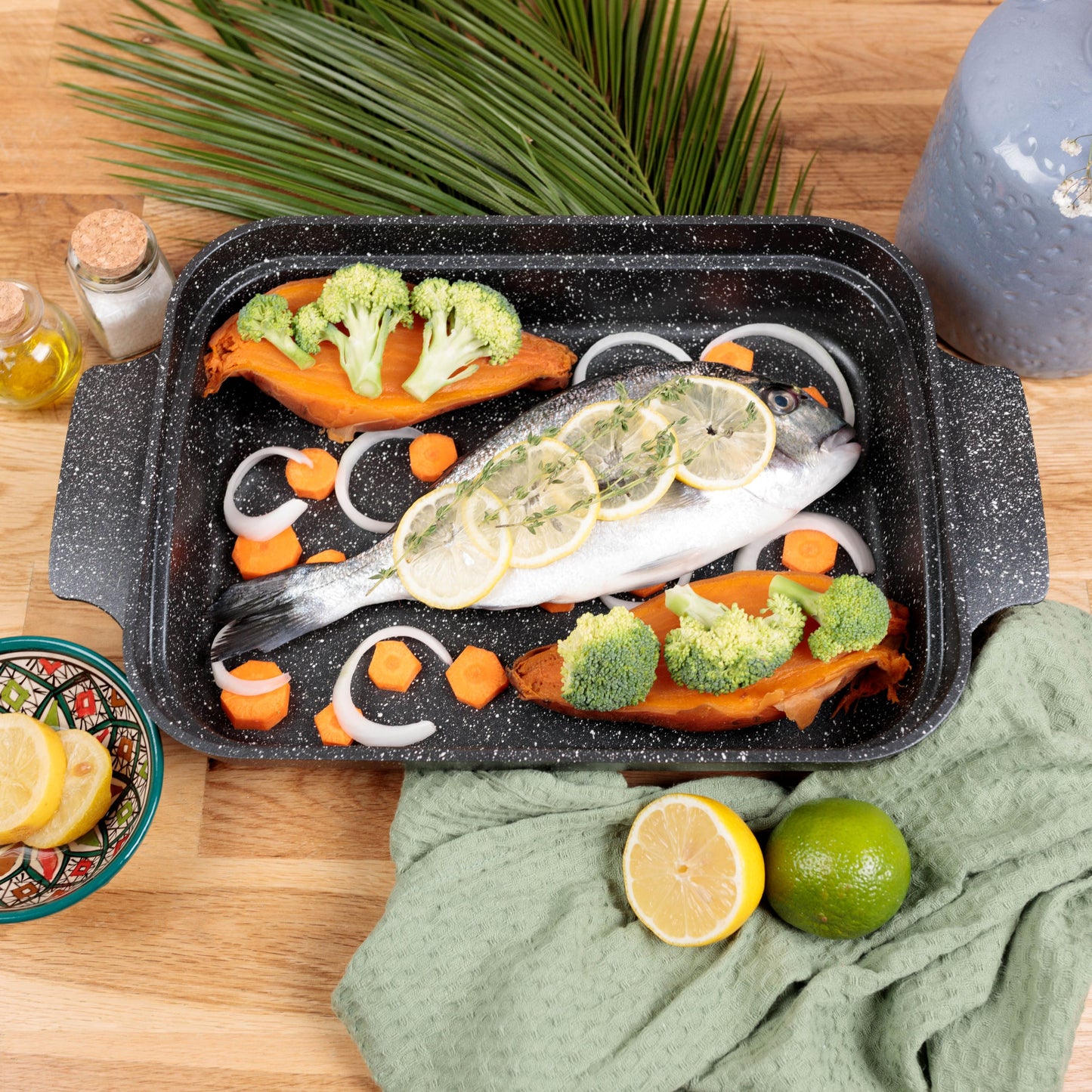 OVEN DISH 36*27 CM CAST ALUMINUM KAMBERG®