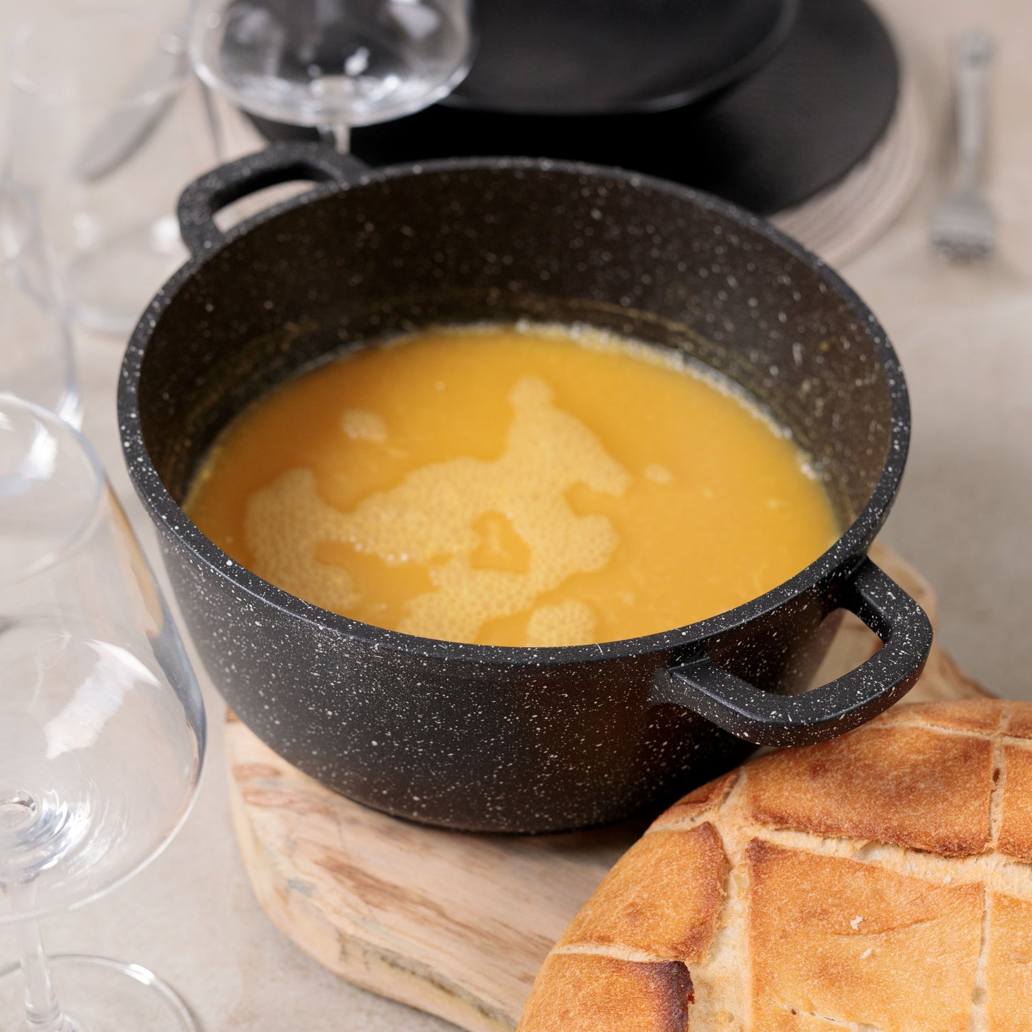 KAMBERG® CAST ALUMINUM STOT POT 32 CM