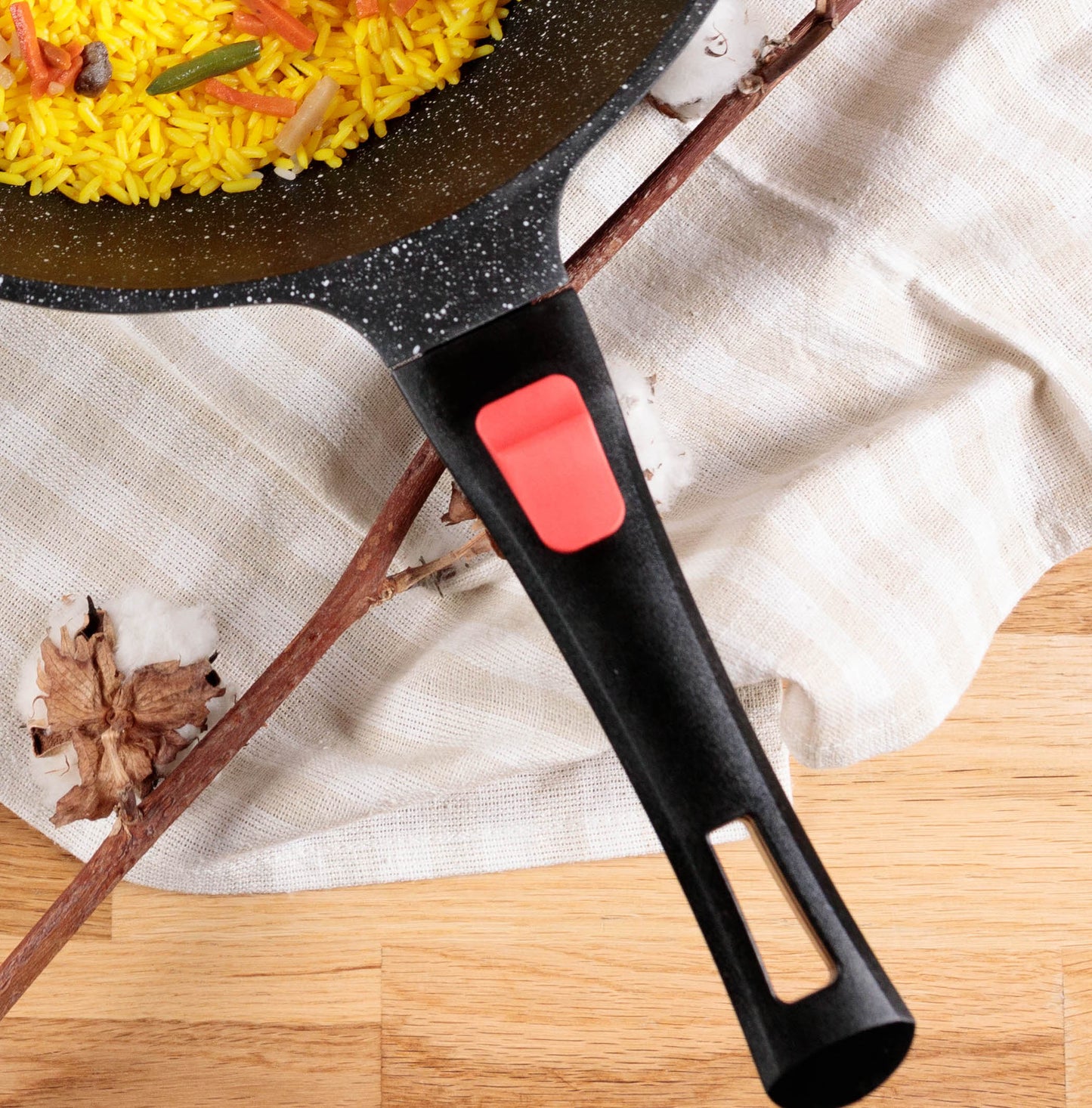 WOK 28 CM CAST ALUMINUM KAMBERG®