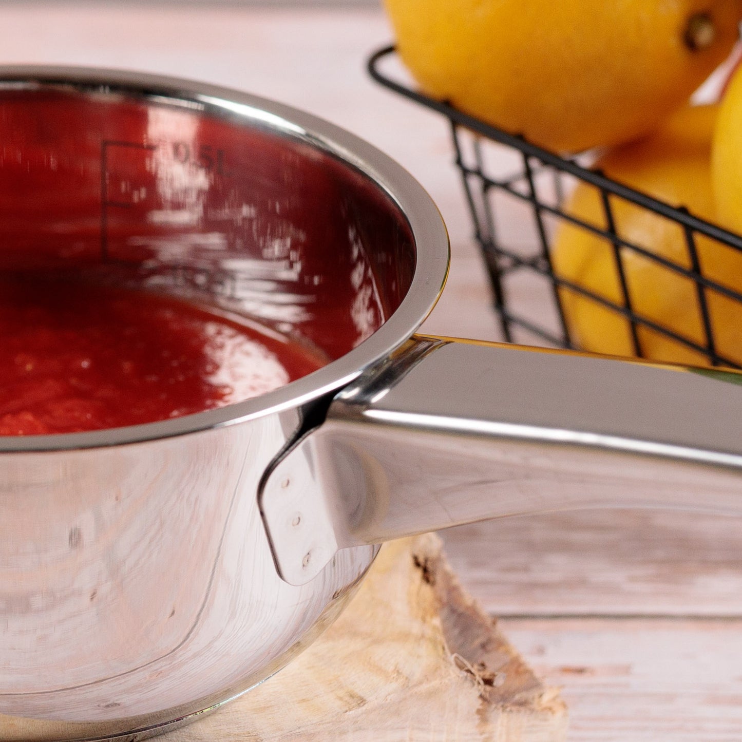 SERIES OF 5 KAMBERG® STAINLESS STEEL PANS