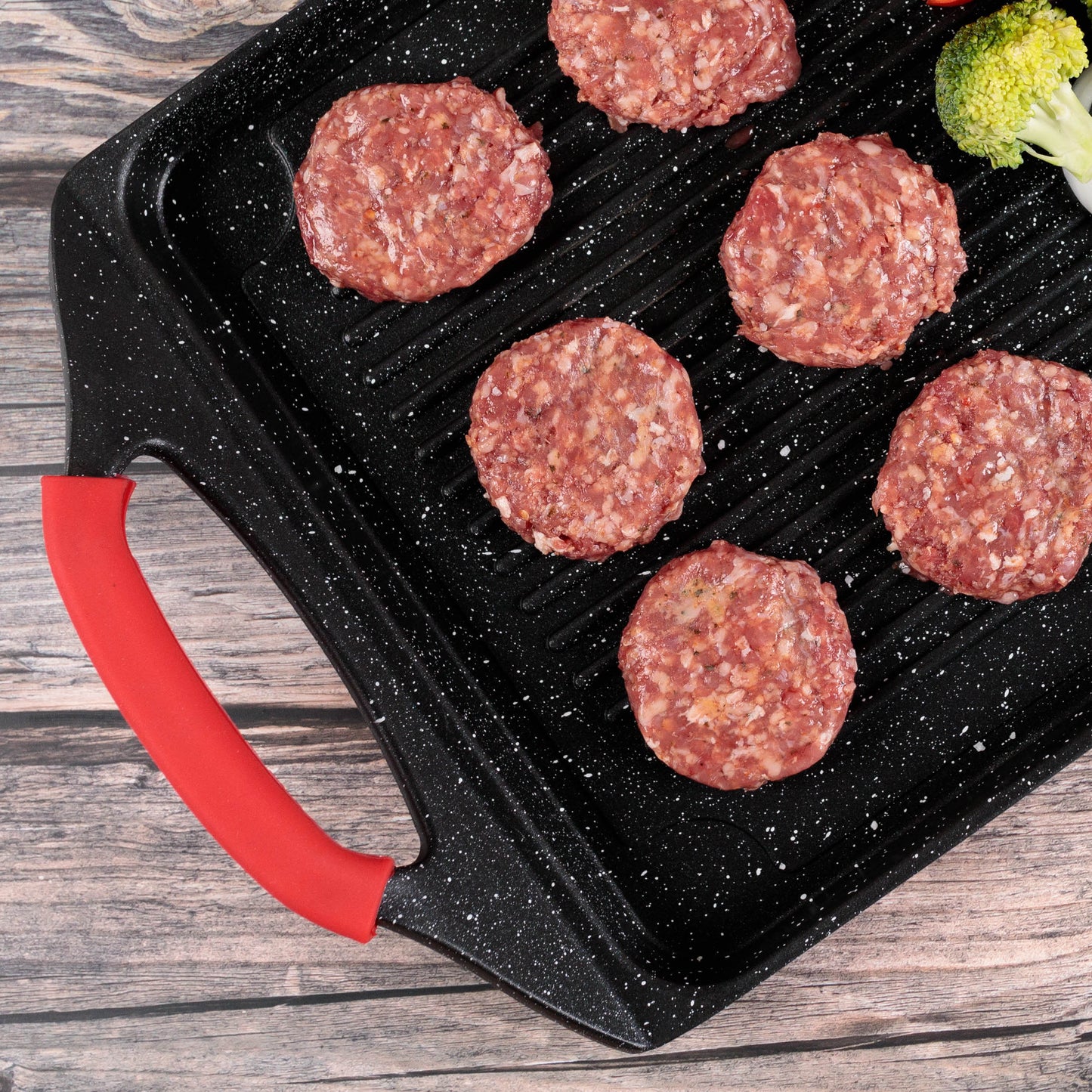 PLANCHA GRILL 45*26 CM FONTE D'ALUMINIUM KAMBERG®