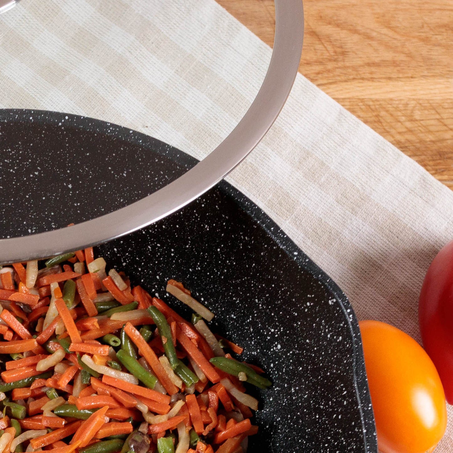 WOK 28 CM CAST ALUMINUM KAMBERG®