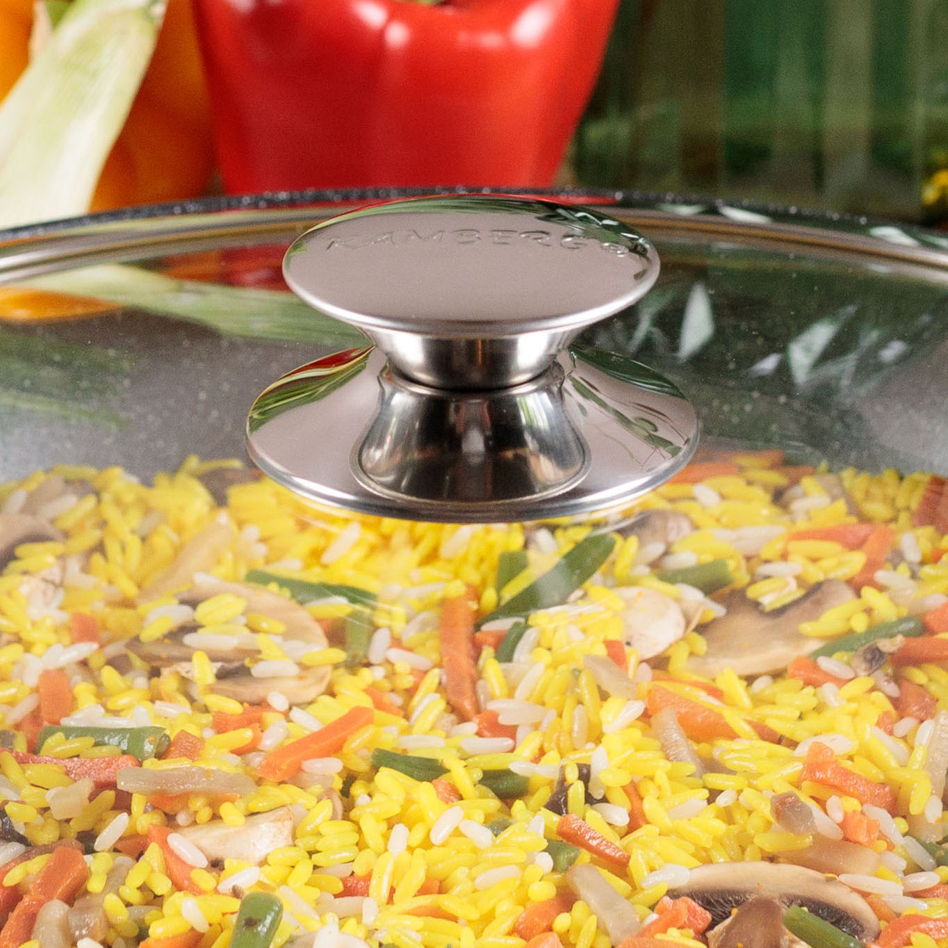 WOK 32 CM CAST ALUMINUM KAMBERG®