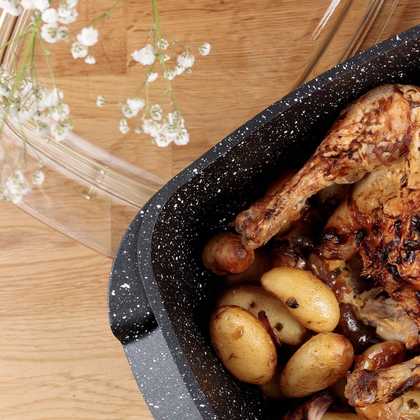 OVEN DISH - ROASTER 40*22 CM CAST ALUMINUM KAMBERG®