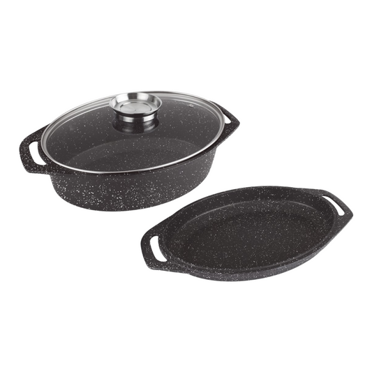 COCOTTE 3 PCS 33*25 CM CAST ALUMINUM KAMBERG®