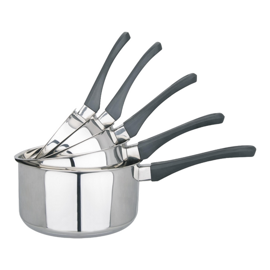 SERIES 5 STAINLESS STEEL PANS WITH KAMBERG® BAKELITE HANDLES