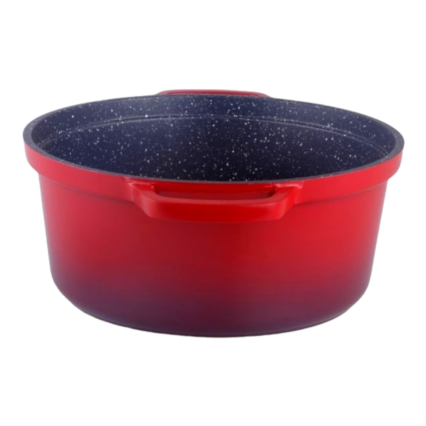 COCOTTE 16 CM ROUGE RONDE FONTE D'ALUMINIUM KAMBERG®