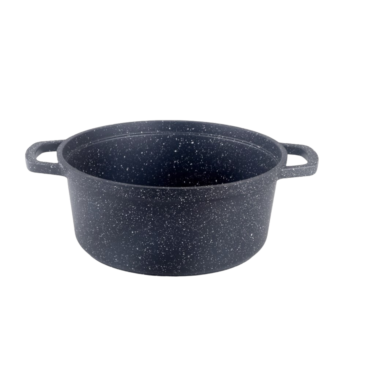COCOTTE 16 CM NOIRE RONDE FONTE D'ALUMINIUM KAMBERG®