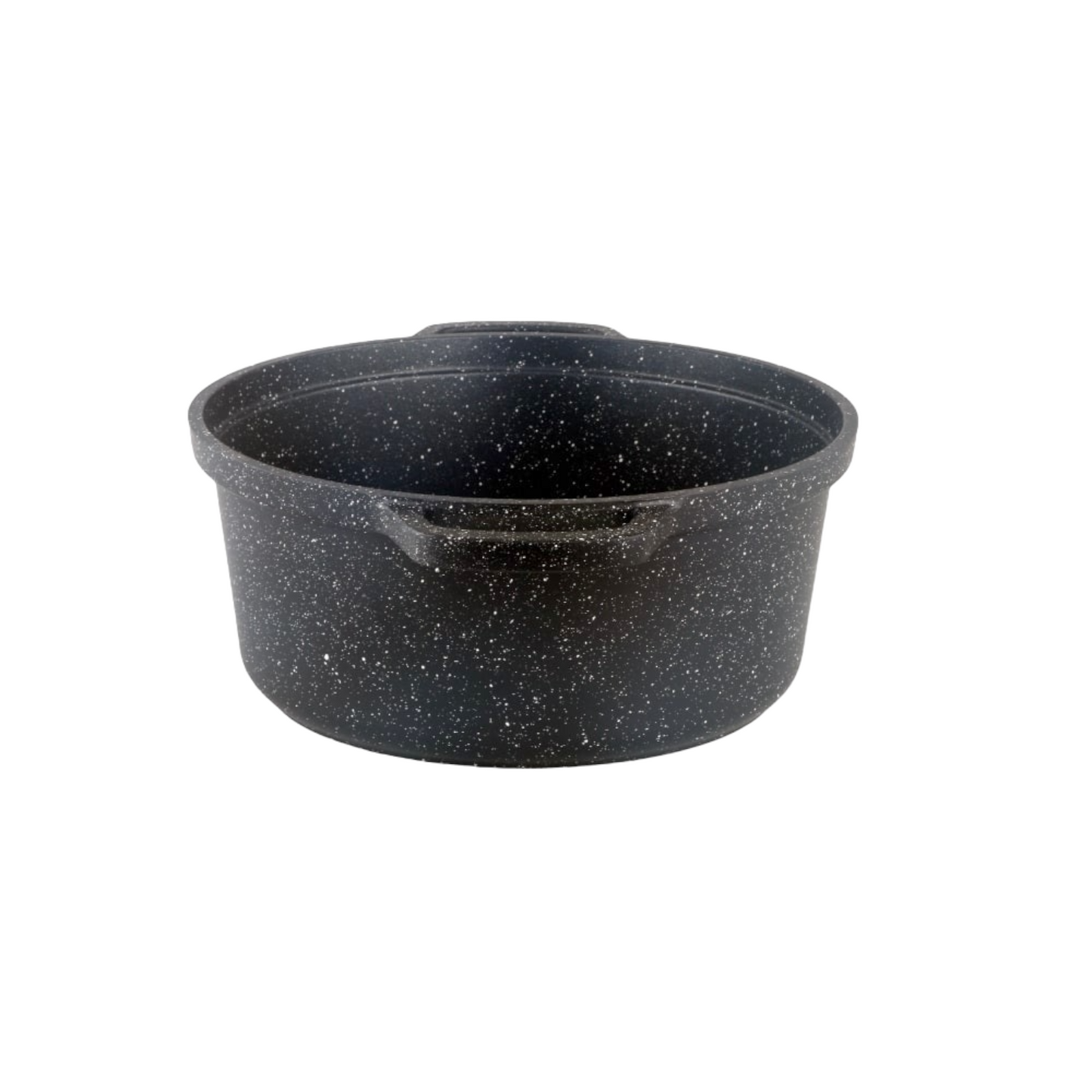 COCOTTE 16 CM NOIRE RONDE FONTE D'ALUMINIUM KAMBERG®