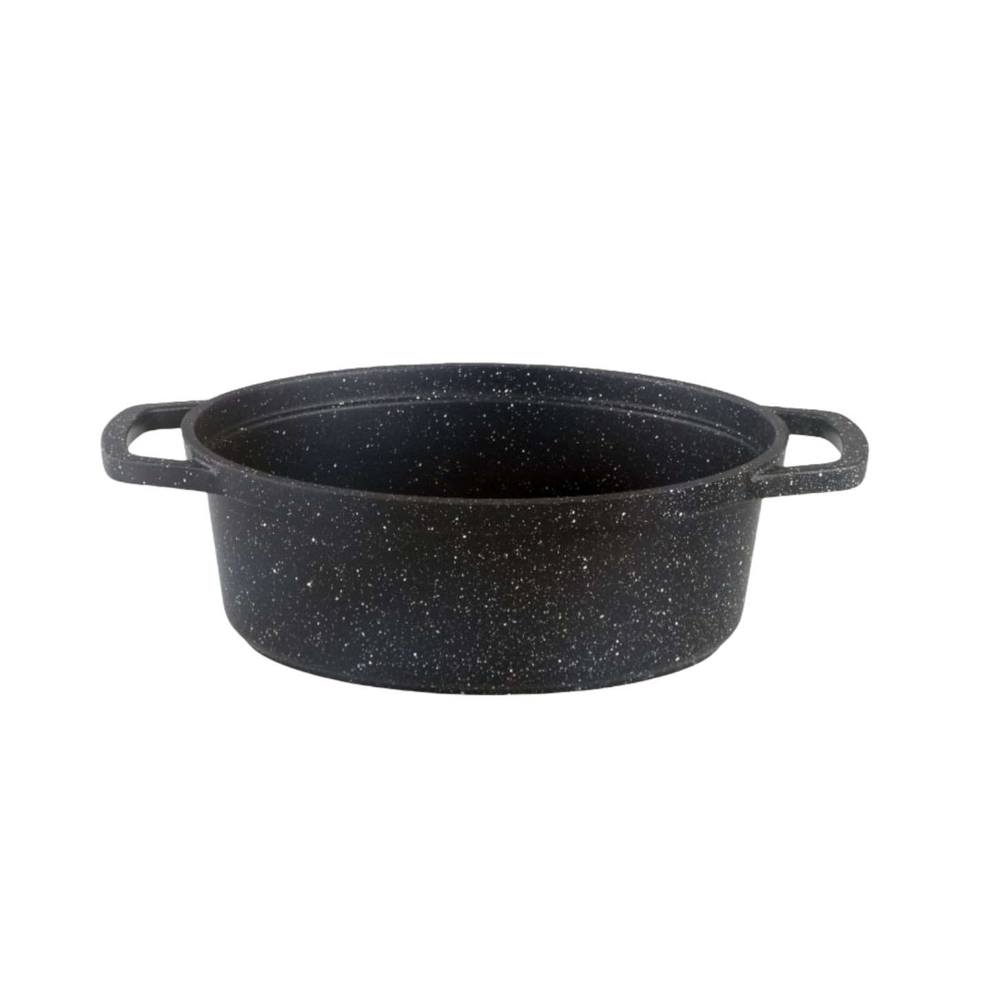 KAMBERG® CAST ALUMINUM OVAL 30 CM BLACK COCOTTE