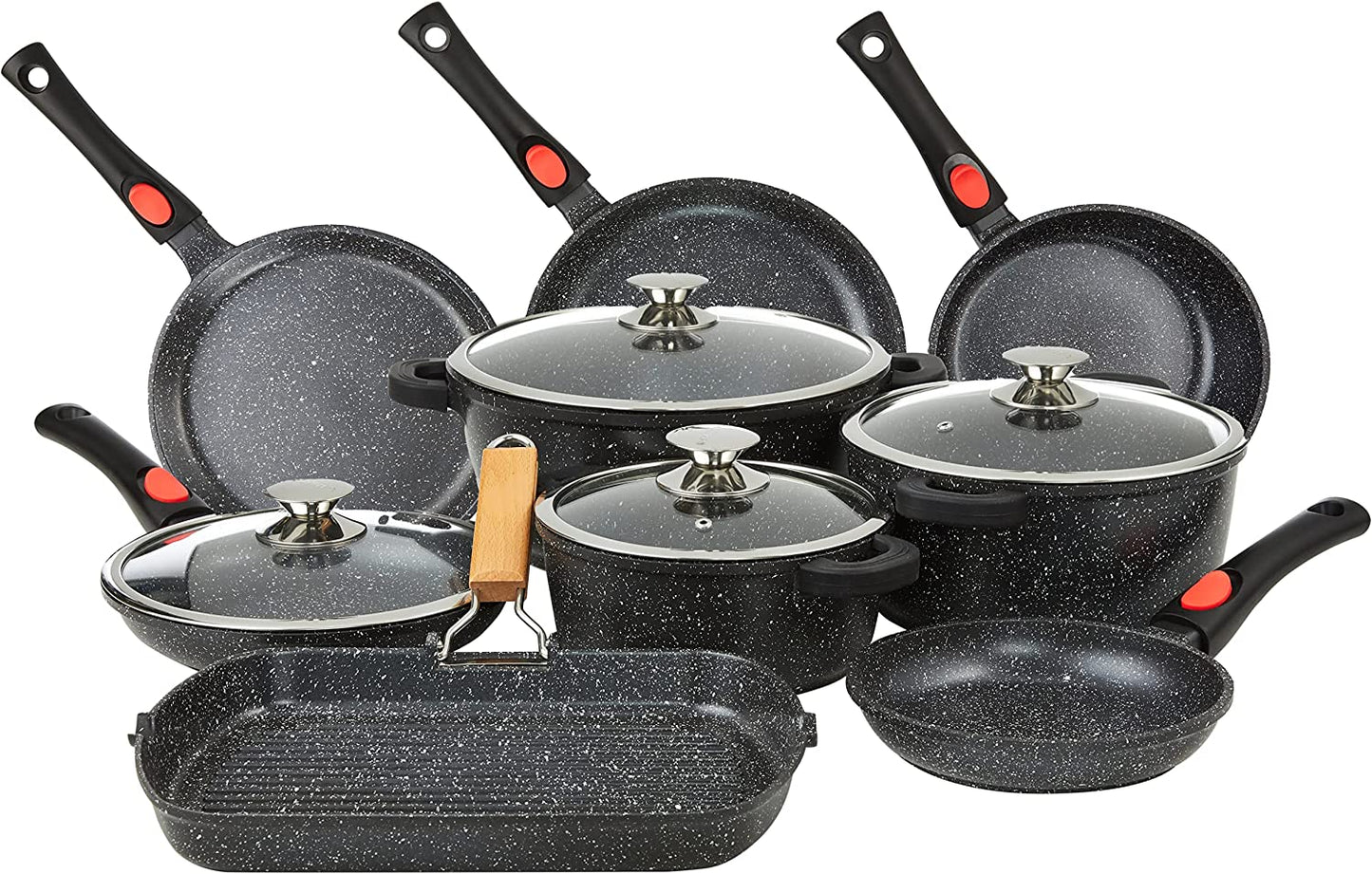 BATTERIE 24 PCS FONTE D'ALUMINIUM KAMBERG®