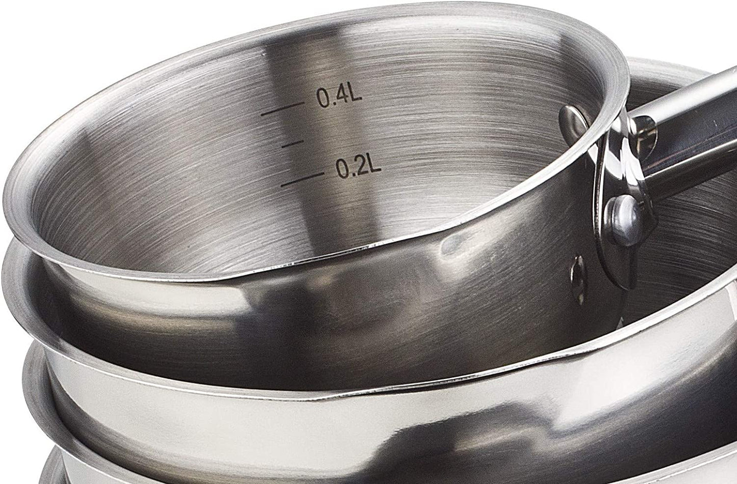 SERIE 5 CASSEROLES INOX PRO KAMBERG®