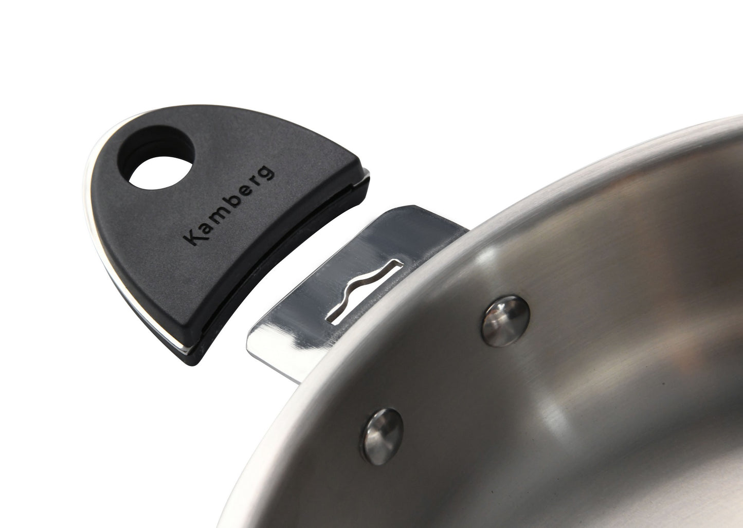 SAUTEUSE 28 CM INOX TRIPLY MANCHE AMOVIBLE KAMBERG®