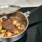 SAUTEUSE 28 CM INOX TRIPLY MANCHE AMOVIBLE KAMBERG®