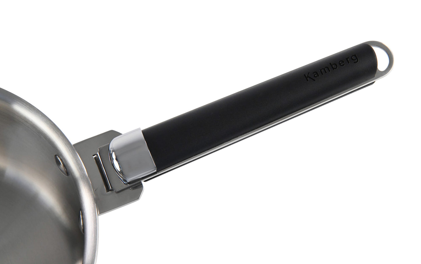 COFFRET 2 CASSEROLES 18/20 CM INOX TRIPLY MANCHE AMOVIBLE KAMBERG®