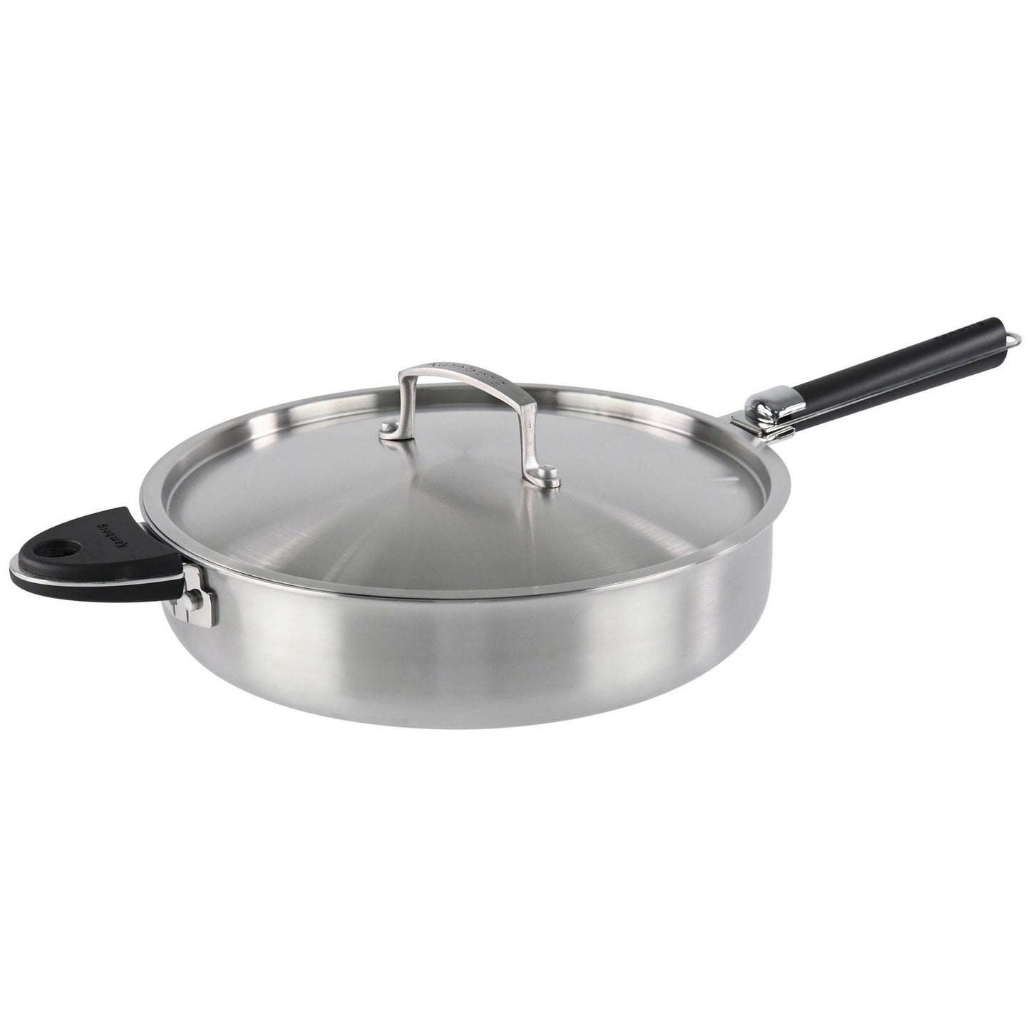 SAUTEUSE 28 CM INOX TRIPLY MANCHE AMOVIBLE KAMBERG®