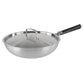 WOK 24 CM INOX TRIPLY MANCHE AMOVIBLE KAMBERG®