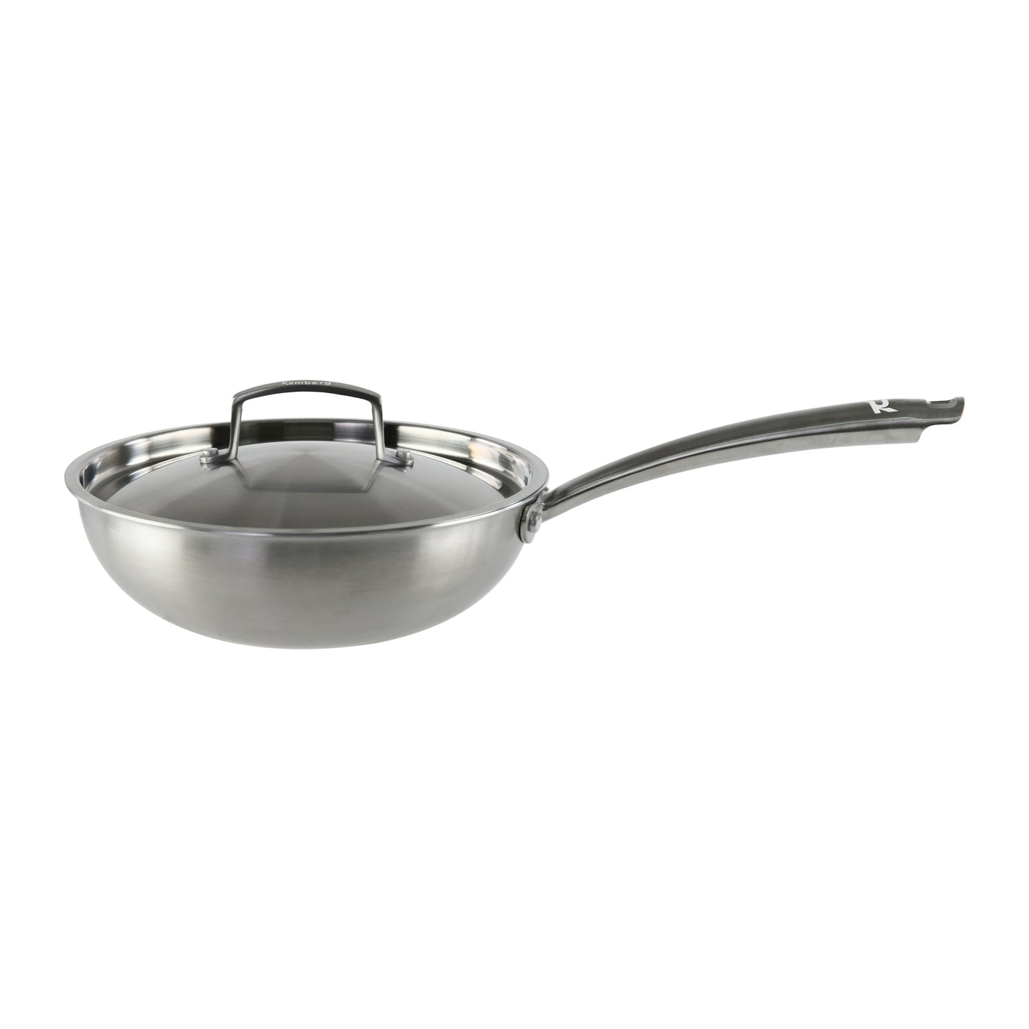 WOK 24 CM INOX 18/10 TRIPLY - KAMBERG®