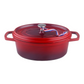 COCOT COTTE 26 CM RED OVAL CAST ALUMINUM KAMBERG®