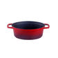 COCOT COTTE 30 CM RED OVAL CAST ALUMINUM KAMBERG®