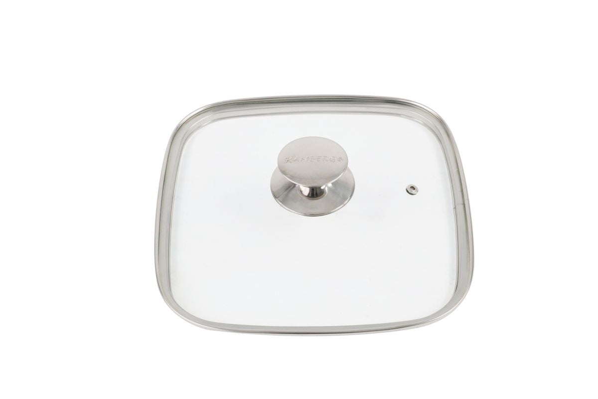 Square lid for square stewpot